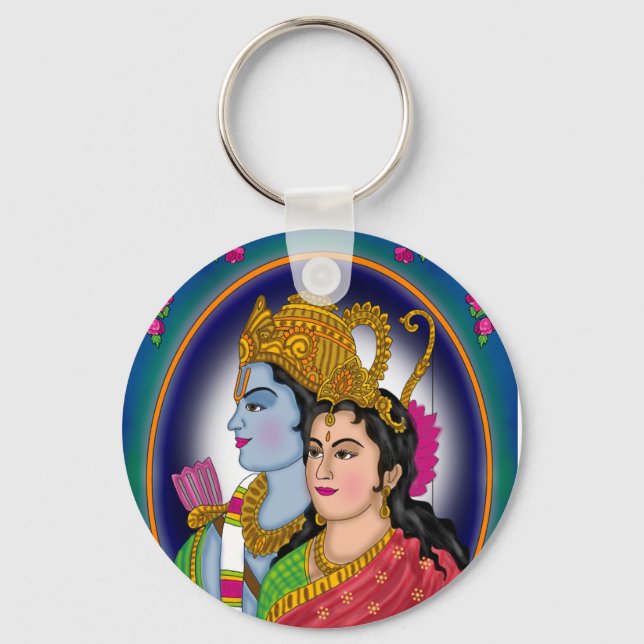 Lord Sitaram Keychain Schlüsselanhänger (Vorderseite)