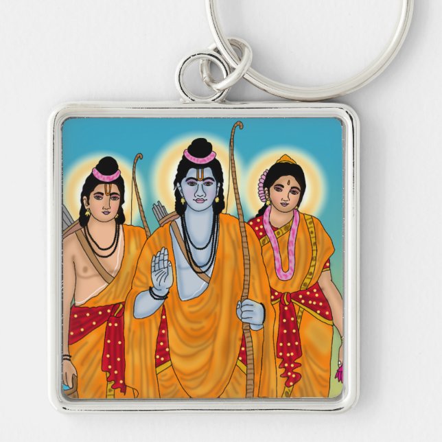 Lord Sitaram Keychain Schlüsselanhänger (Vorne)