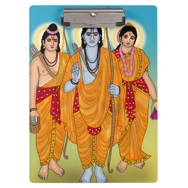 Lord Sitaram Klemmbrett (Vorderseite)