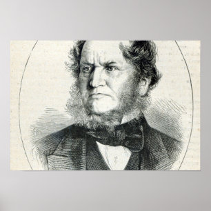 Lord Stanley nach einer Fotografie Poster