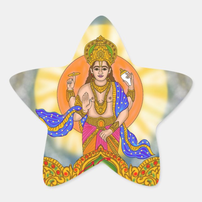 Lord Surya Sticker (Vorderseite)