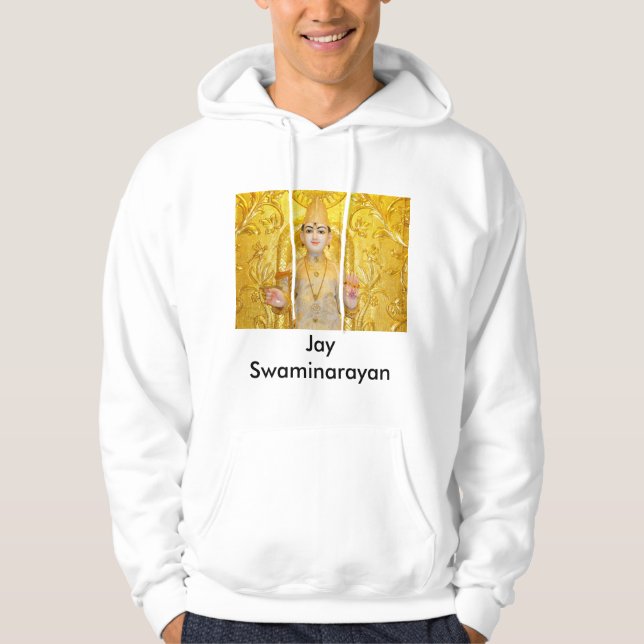 Lord Swaminarayan T-shirt Sweater Hoodie (Vorderseite)