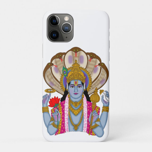 Lord Vishnu Handyhülle Case-Mate iPhone Hülle (Rückseite)