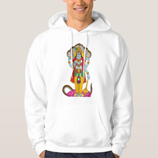 Lord Vishnu Hoodie (Vorderseite)