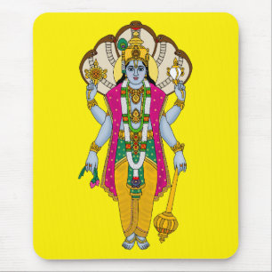 Lord Vishnu-Mauspad Mousepad