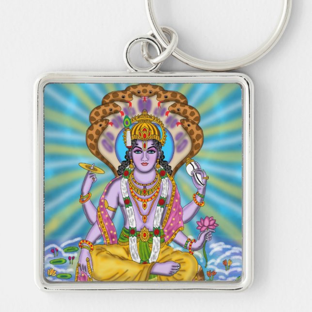 Lord Vishnu Schlüsselanhänger (Vorne)