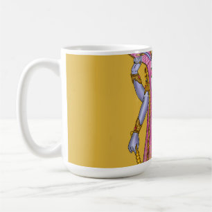 Lord Vishnu Wand Kaffeetasse