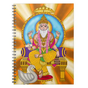 Lord Vishwakarma Notizbuch Notizblock
