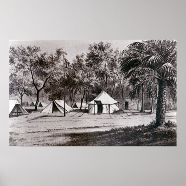 Lord Wolseley's Camp in Korti Poster (Vorne)