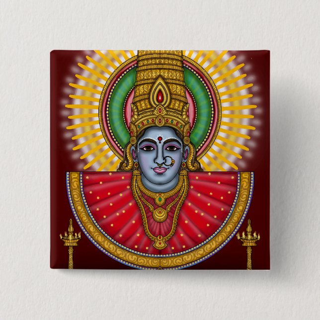 Lord Yellamma Knopf Button (Vorderseite)