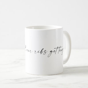 Lorde Ribs Quote T - Shirt Kaffeetasse