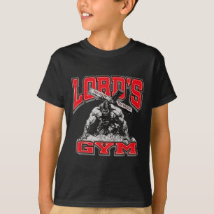 Lords Gym Bankdrücken Die Sünde Der Welt, Christus T-Shirt
