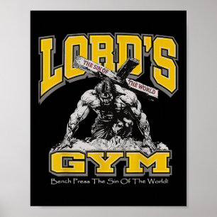 Lords Gym Bench presst den Sohn der Welt2 Poster
