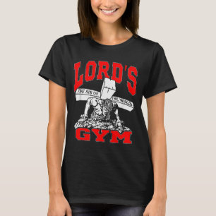 Lords Gym - Lord's Die Sünde der Welt Jesus T-Shirt