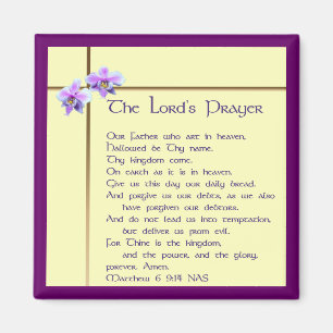 Lord's Prayer Magnet