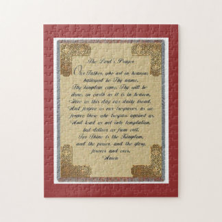Lords Prayer Puzzlespiel 18 x 14 Puzzle