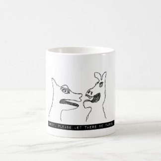 Lordy mit der Band-Tasse mit 1975 Aufklebern Kaffeetasse