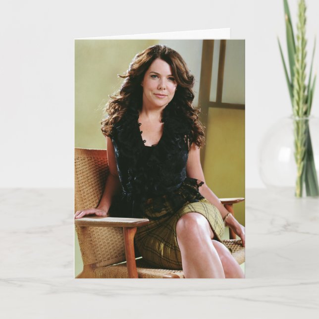 Lorelai Gilmore Portrait Karte (Vorderseite)