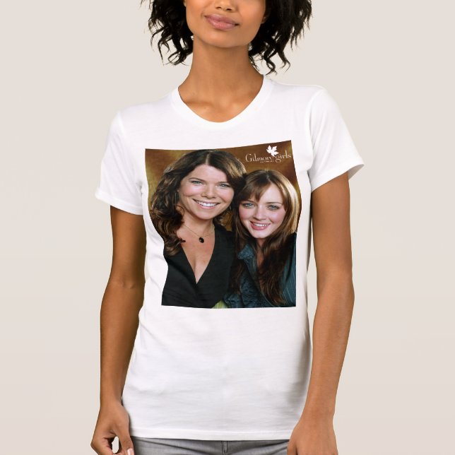 Lorelai & Rory Nah-Up-Portrait T-Shirt (Vorderseite)