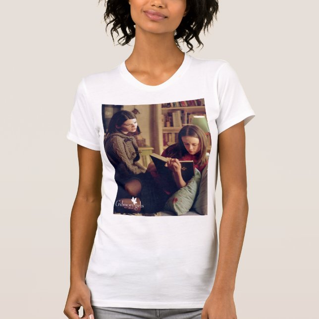 Lorelai und Rory Sitzen im Zimmer T-Shirt (Vorderseite)
