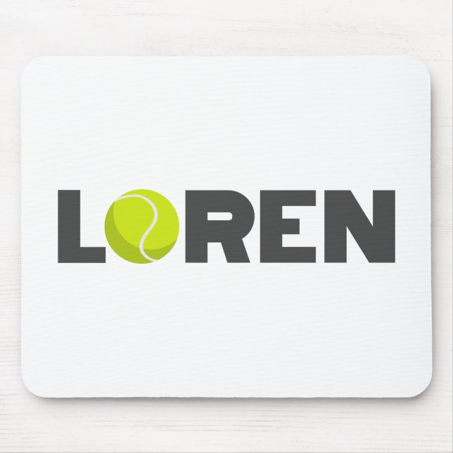 Loren Tennis Mousepad (Vorne)