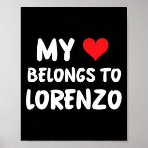 Lorenzo - Mein Herz gehört Lorenzo - Liebe Poster