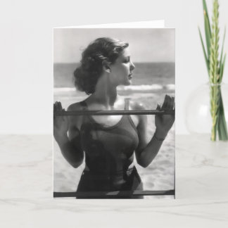 Loretta Young Greeting Card Karte