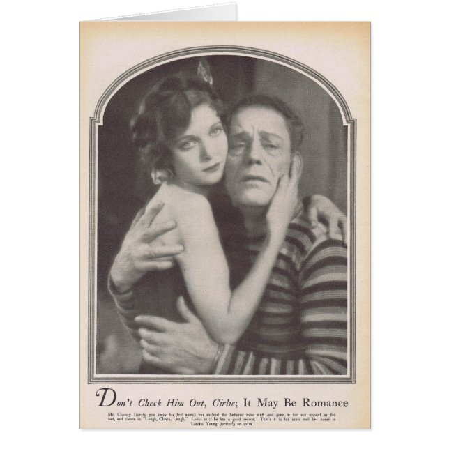 Loretta Young Lon Chaney 1928 (Vorne)