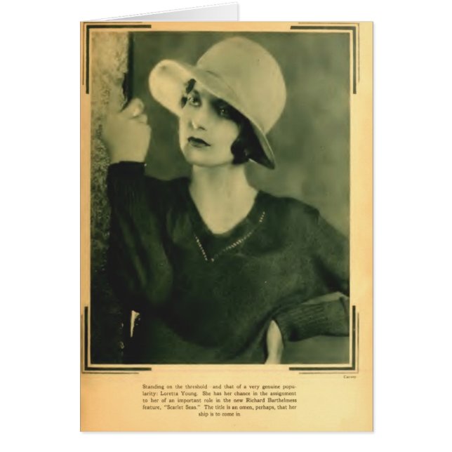 Loretta Youngporträt 1929 (Vorne)