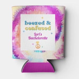 LORI Gefärbte Krawatte Dazed Verlobt 70er Retro B Dosenkühler