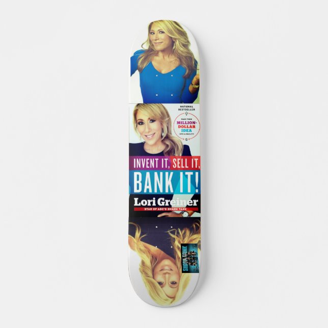 LORI SO HOT 7 3/4" Skateboard Deck (Vorne)