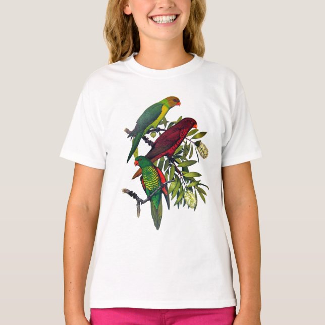 Lories und lorikeets T-Shirt (Vorderseite)