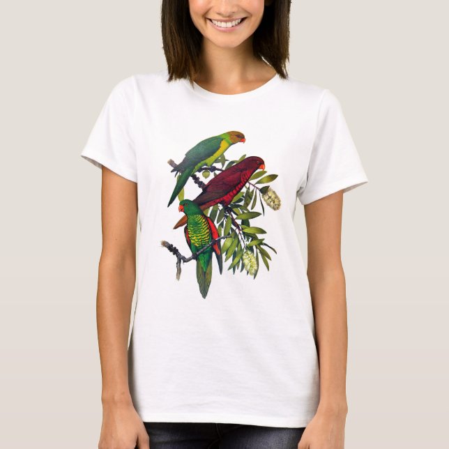 Lories und lorikeets T-Shirt (Vorderseite)