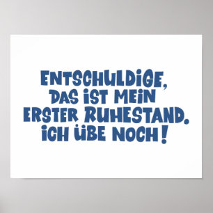 Loriot - Pappa Ante Portas - Ruhestand Poster