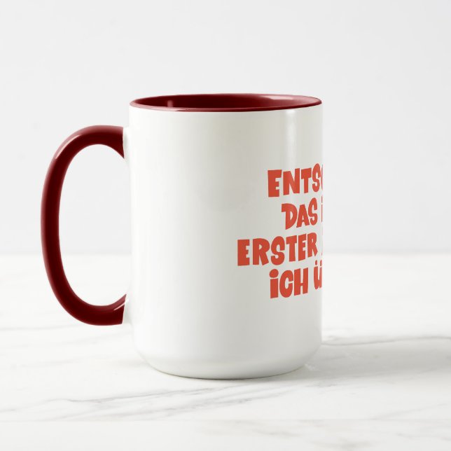 Loriot  - Pappa Ante Portas - Ruhestand  Tasse (Links)