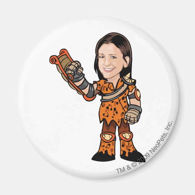 LornaDesparow Tyrannia Staff Player Magnet (Vorne)