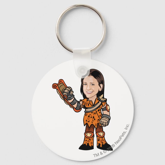 LornaDesparow Tyrannia Staff Player Schlüsselanhänger (Vorderseite)