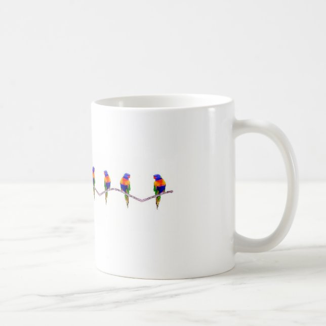Lorra Lorra Lorikeets Tasse (Rechts)