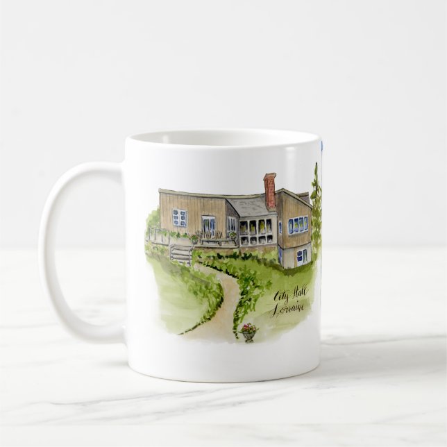 Lorraine Beach House Kaffeetasse (Links)
