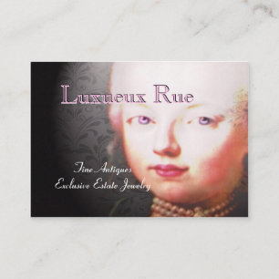 Lorraynna Französisch Barock unstrukturierbar Visitenkarte