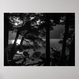 Los alerres Nationalpark Wasserfront Landschaft, a Poster