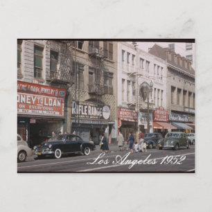 Los Angeles 1952 Postkarte
