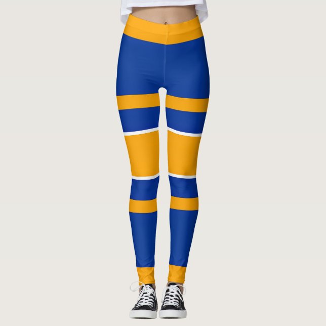 "LOS ANGELES" - Activewear Leggings (Vorderseite)
