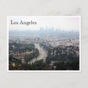 Los Angeles Ansicht Postkarte