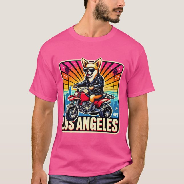 LOS ANGELES-ATV RIDER 2 T-Shirt (Vorderseite)