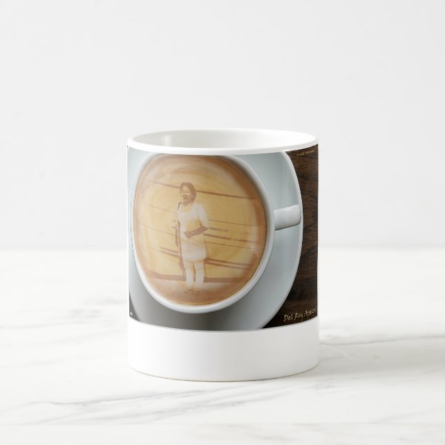 Los Angeles Auto Show Del Rey Apparel Kaffeetasse (Mittel)