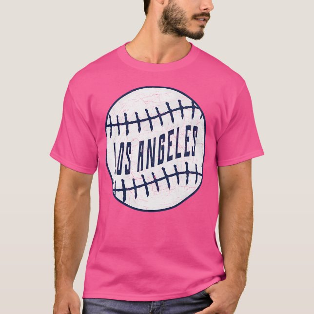 Los Angeles Baseball T-Shirt (Vorderseite)