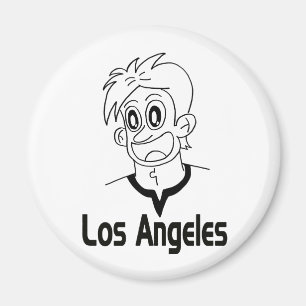 Los Angeles Boy (Black Line) Magnete