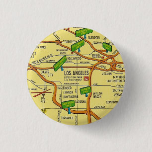 Los Angeles Button
