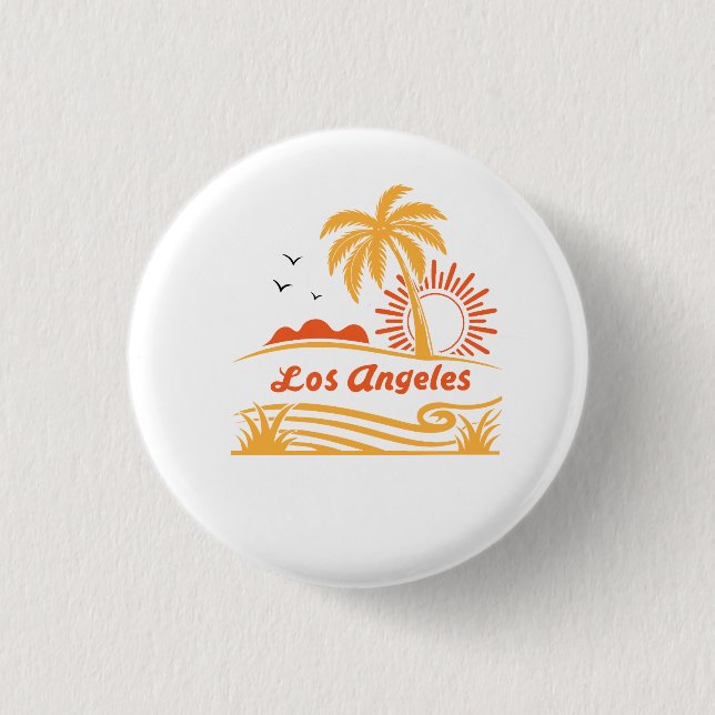 Los Angeles Button (Vorderseite)